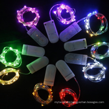 1M 10LEDs/2M 20LEDs/3M 30LEDs Fairy String Lights CR2032 Battery Operated Mini LED Starry Lights String for Wedding